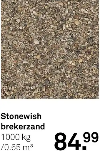 Karwei Stonewish brekerzand aanbieding