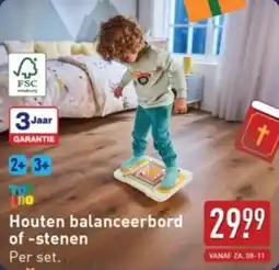 ALDI Houten balanceerbord of stenen aanbieding
