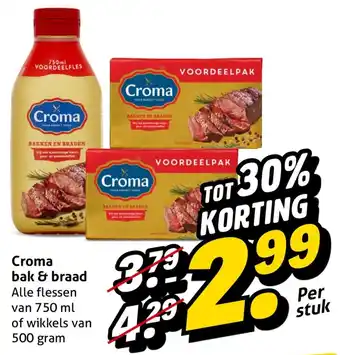 Hoogvliet Croma bak & braad aanbieding