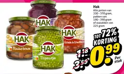 Hoogvliet Hak aanbieding