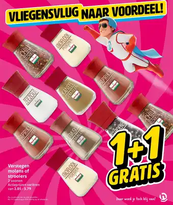 Hoogvliet Verstegen molens of strooiers aanbieding