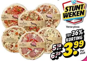Hoogvliet Verse pizza aanbieding