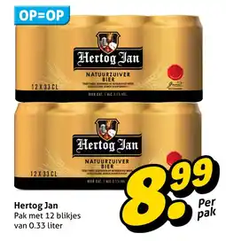 Hoogvliet Hertog Jan aanbieding