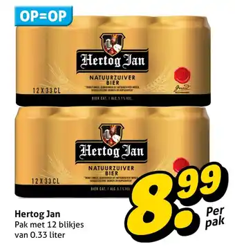 Hoogvliet Hertog Jan aanbieding