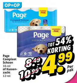 Hoogvliet Page Compleet Schoon of Kussenzacht aanbieding