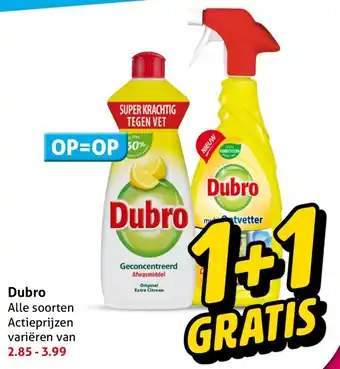Hoogvliet Dubro aanbieding