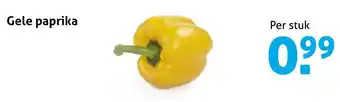 Hoogvliet Gele paprika aanbieding