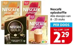 Hoogvliet Nescafé oploskoffie aanbieding