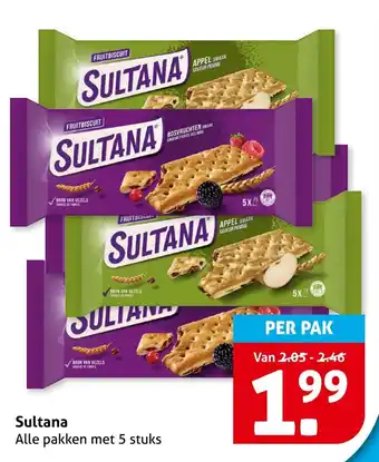 Hoogvliet Sultana aanbieding