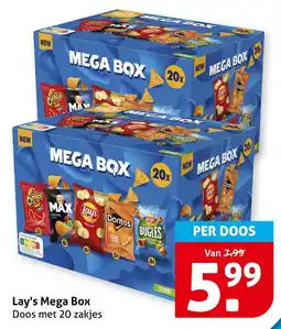 Hoogvliet Lay's Mega Box aanbieding