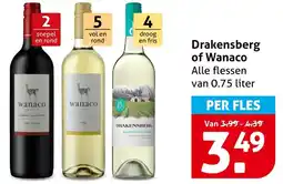 Hoogvliet Drakensberg of Wanaco aanbieding
