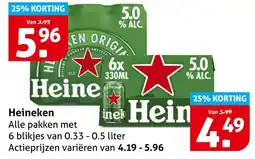 Hoogvliet Heineken aanbieding