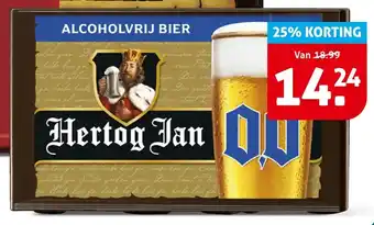 Hoogvliet Hertog Jan 0.0 aanbieding