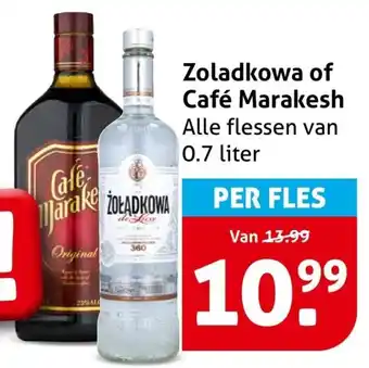 Hoogvliet Zoladkowa of Café Marakesh aanbieding
