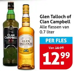 Hoogvliet Glen Talloch of Clan Campbell aanbieding