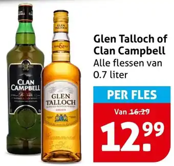 Hoogvliet Glen Talloch of Clan Campbell aanbieding