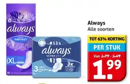 Hoogvliet Always aanbieding