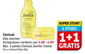 Hoogvliet Zwitsal aanbieding
