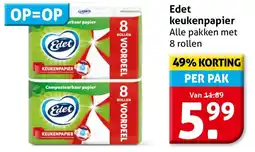 Hoogvliet Edet keukenpapier aanbieding