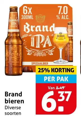 Hoogvliet Brand bieren aanbieding
