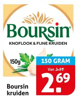 Hoogvliet Boursin kruiden aanbieding