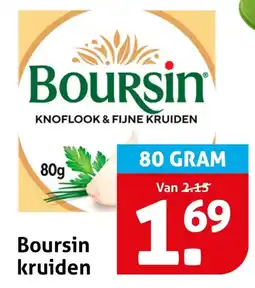 Hoogvliet Boursin kruiden aanbieding