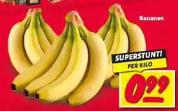 Nettorama Bananen aanbieding