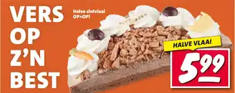 Nettorama Halve sintvlaai aanbieding