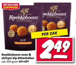 Nettorama Kwekkeboom oven & airfryer kip bitterballen aanbieding