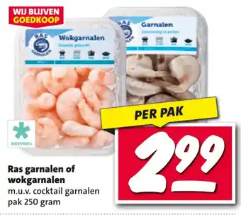 Nettorama Ras garnalen of wokgarnalen aanbieding