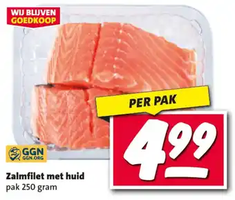 Nettorama Zalmfilet met huid aanbieding