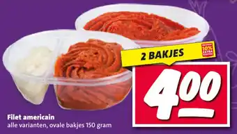 Nettorama Filet americain aanbieding