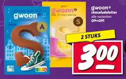 Nettorama gwoon chocoladeletter aanbieding