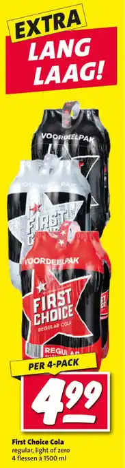 Nettorama First Choice Cola aanbieding