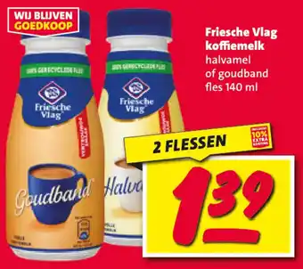 Nettorama Friesche Vlag koffiemelk halvamel aanbieding