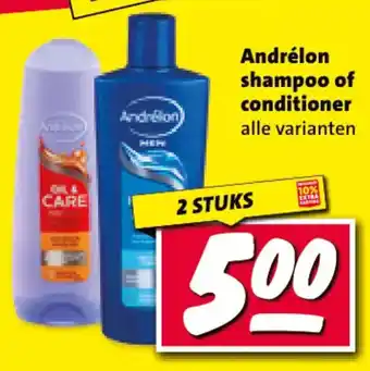 Nettorama Andrélon shampoo of conditioner aanbieding