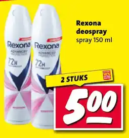 Nettorama Rexona deospray aanbieding