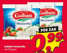 Nettorama Galbani mozzarella aanbieding