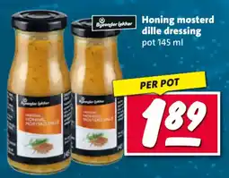 Nettorama Honing mosterd dille dressing aanbieding