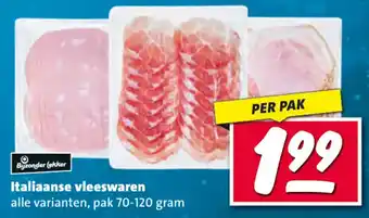 Nettorama Italiaanse vleeswaren aanbieding