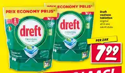 Nettorama Dreft vaatwas tabletten aanbieding