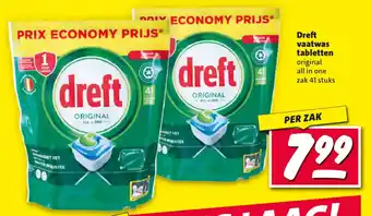 Nettorama Dreft vaatwas tabletten aanbieding