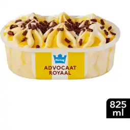 Jumbo Hertog IJs IJssalon Advocaat Royaal 825 ml aanbieding