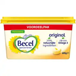 Jumbo Becel Original Voordeelpak 600 g aanbieding