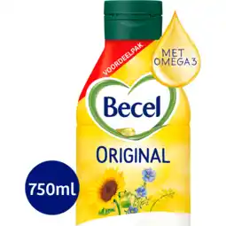 Jumbo Becel Original Voordeelfles 750 ml aanbieding