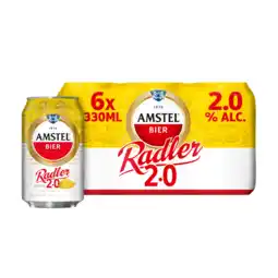 Jumbo Amstel Radler Citroen Bier Blik 6 x 330ml aanbieding