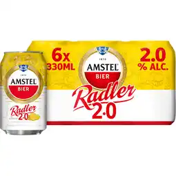 Jumbo Amstel Radler Citroen Bier Blik 6 x 330ml aanbieding