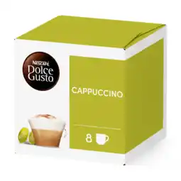 Jumbo NESCAFÉ Dolce Gusto, Kofiecapsules Cappuccino, 16 cups, 186,4 gr aanbieding