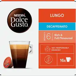 Jumbo NESCAFÉ Dolce Gusto, Koffiecapsules Lungo, 16 cups, 89.6 gr aanbieding