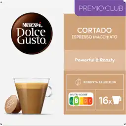 Jumbo Nescafé Dolce Gusto Cortado Espresso Macchiato capsules - 16 koffiecups aanbieding